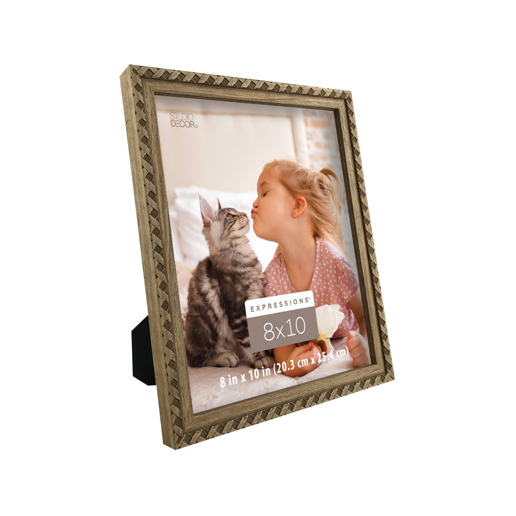 Expressions™ 8" x 10" Natural Paisley Frame by Studio Décor®